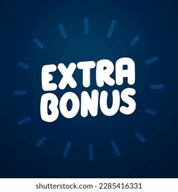 Fun Label With Bold Text Extra Bonus