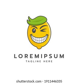 fun Lemon logo designs template