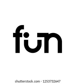 fun logotype smart and brilliant