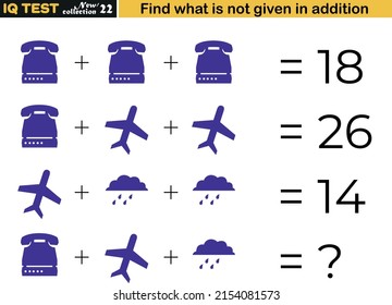 Preguntas matemáticas divertidas, además encuentra lo que falta. preguntas de inteligencia de pruebas IQ