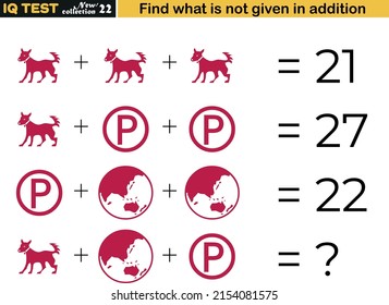 Fun math questions,Find the missing in addition. IQ test intelligence questions