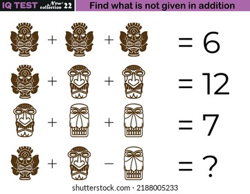 Fun math questions,Find the missing in addition. IQ test intelligence questions