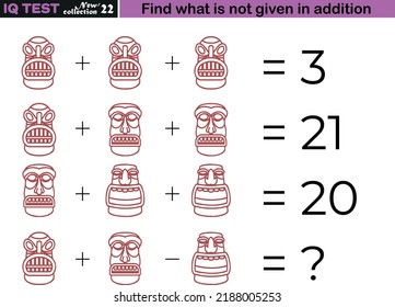 Fun math questions,Find the missing in addition. IQ test intelligence questions