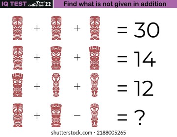 Fun math questions,Find the missing in addition. IQ test intelligence questions