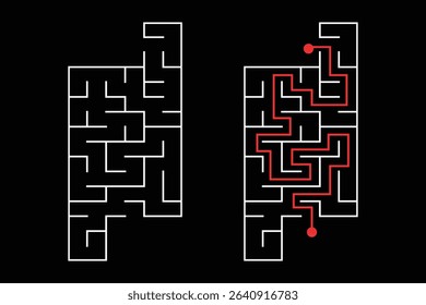 Fun Maze Challenge for Smart Kids
