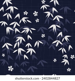 Fun oriental themed seamless patterns 