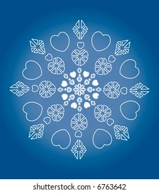 fun ornate snowflake series