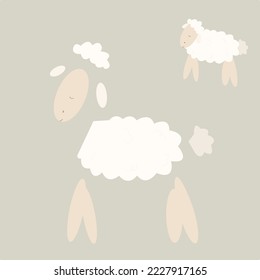 Fun paper crafts for kids Sheep