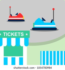 Fun park illustration