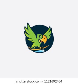 Fun Parrot Logo