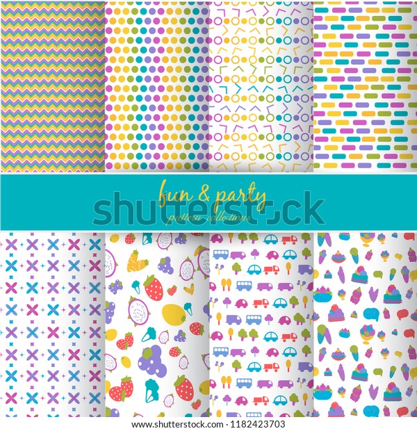 fun and party pattern\
collection.