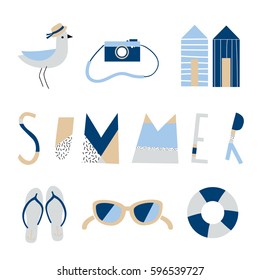 Fun patch summer set. 