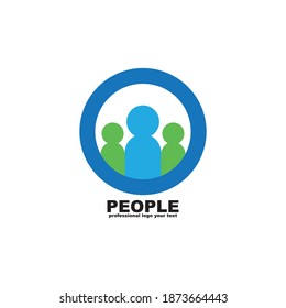 Fun people Healthy Life Logo template vector icon, Adoption and community care Logo
