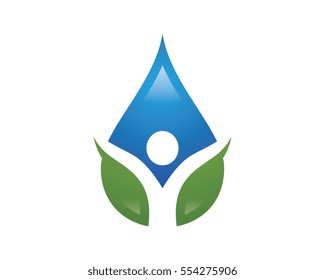 Fun people Healthy Life Logo template vector icon