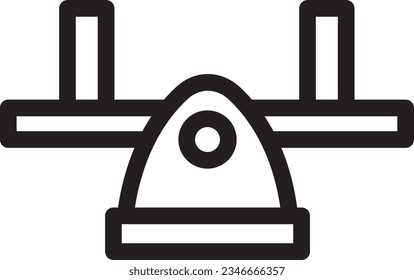 Fun Play Game Outline Icon