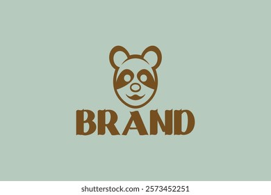 A fun and playful logo featuring a bear with clown-inspired design elements, symbolizing creativity and joy. Suitable for entertainment companies, toy brands, or children's services.