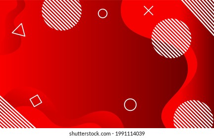 FUN PLAYFUL RED BACKGROUND COLOUR