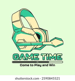 Fun Pro E-sports Logo and Gaming t-shirt Design Vector