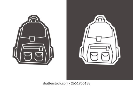 Fun School Time Sticker Sets with Backpack and Alarm Clock