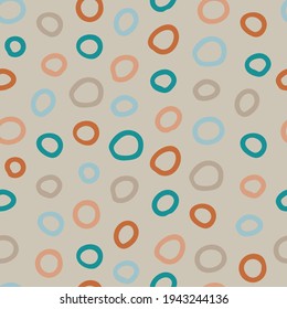 Fun seamless hipster background pattern set in retro colors. Great for Baby Shower, Birthday, Easter, Wedding, Greeting Cards, Mothers Day, scrapbook, gift wrapping paper, surface textures.