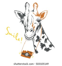  Giraffe Sketch Images Stock Photos Vectors Shutterstock