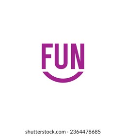 Diseño del logotipo de sonrisa divertida. Logotipo de Happy
