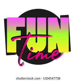 Fun time with creatif font design.