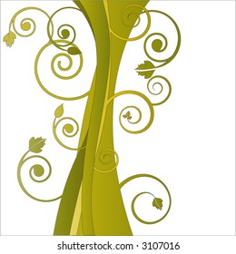 too fun tree trunk vector