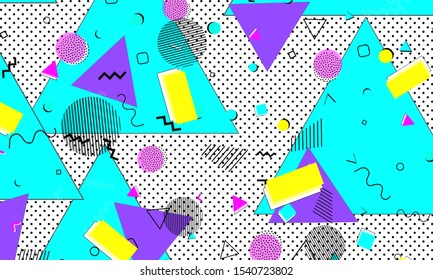 Fun Turquoise Wallpaper. Violet Cartoon Composition. Minimal Print. Funny Artwork. Flow Pattern. Lavender Textile Cover. Azure Art. Child Illustration.