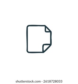 Fun vector design of Document element suitable for stickers or prints
