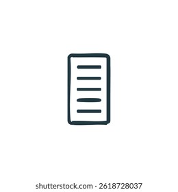 Fun vector design of Document element suitable for stickers or prints