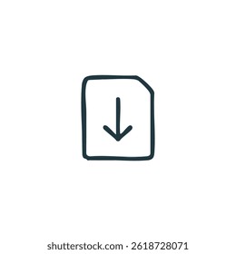 Fun vector design of Document element suitable for stickers or prints