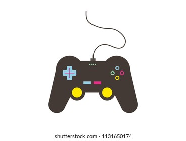 Fun vector Illustration of a gamepad