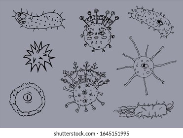 fun viral set for work and medicine