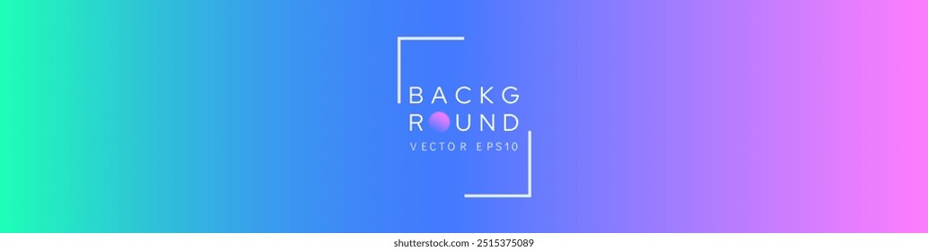 Fun vivid mixed color gradient background banner cover vector design