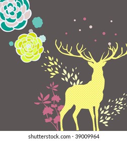 diseño divertido de tarjetas de Navidad