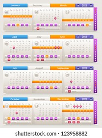 Functional Calendar Year Full 2013