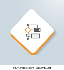 Functional Design Specification icon vector design