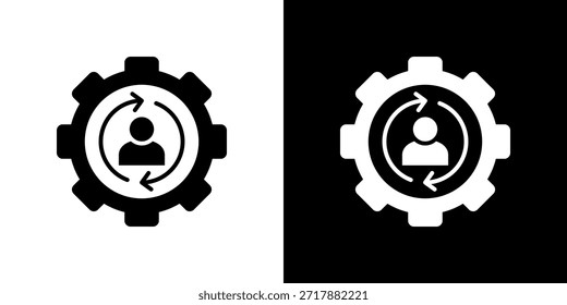 Functional icon black and white filled.