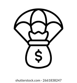 Fund Icon Element for Design