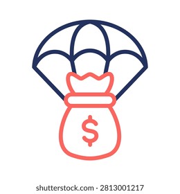 Fund Icon Element for Design