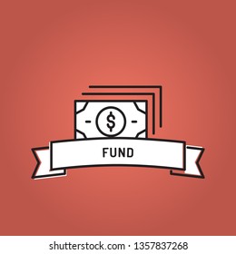 FUND LINE ICON SET