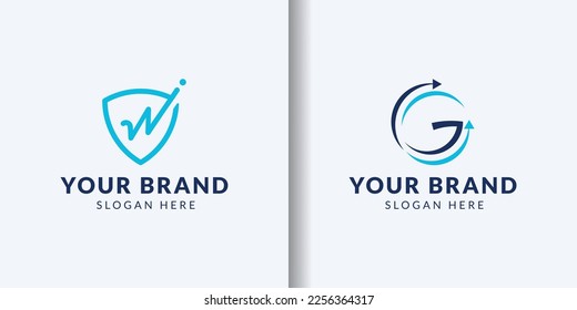 Fund raising Financial And Accounting Logo Design