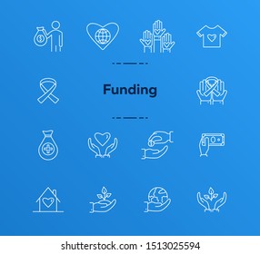 Fund Raising Icons Free Download Png And Svg