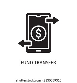 Fund Transfer Vector Solid Icon Design Stock Vector (Royalty Free ...