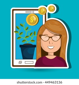 funding concept design, vector illustration eps10 graphic 