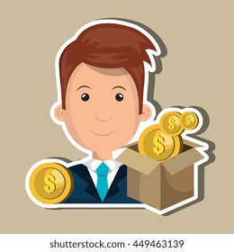 funding concept design, vector illustration eps10 graphic 