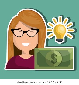 funding concept design, vector illustration eps10 graphic 