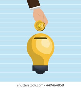 funding concept design, vector illustration eps10 graphic 