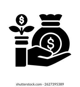 Elemento Ícone De Financiamento Para Design